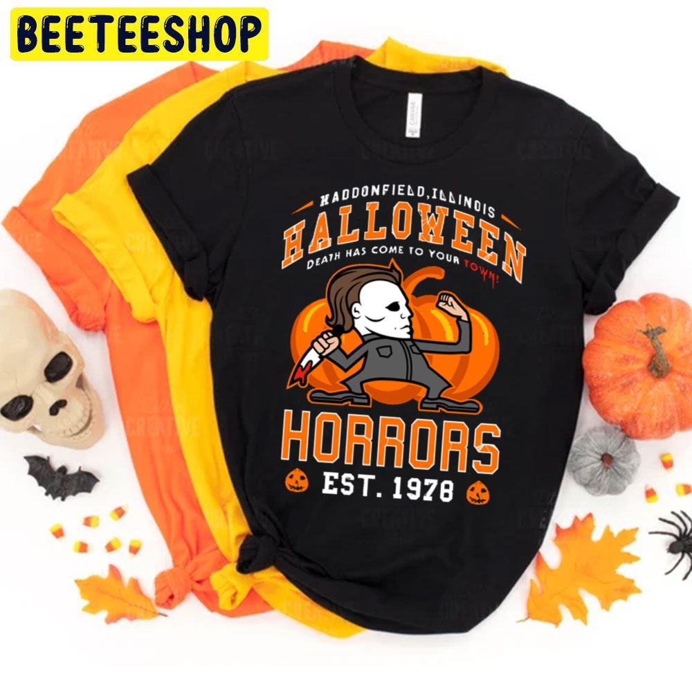Halloween Horrors Michael Myers Beeteeshop Trending Unisex T-Shirt Halloween Horrors Michael Myers Beeteeshop Trending Unisex T-Shirt