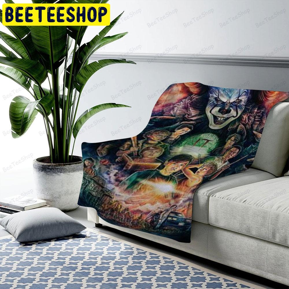 Halloween Movie It Beeteeshop US Cozy Blanket Halloween Movie It Beeteeshop US Cozy Blanket