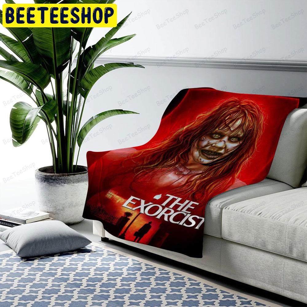 halloween movie The Exorcist Beeteeshop US Cozy Blanket halloween movie The Exorcist Beeteeshop US Cozy Blanket