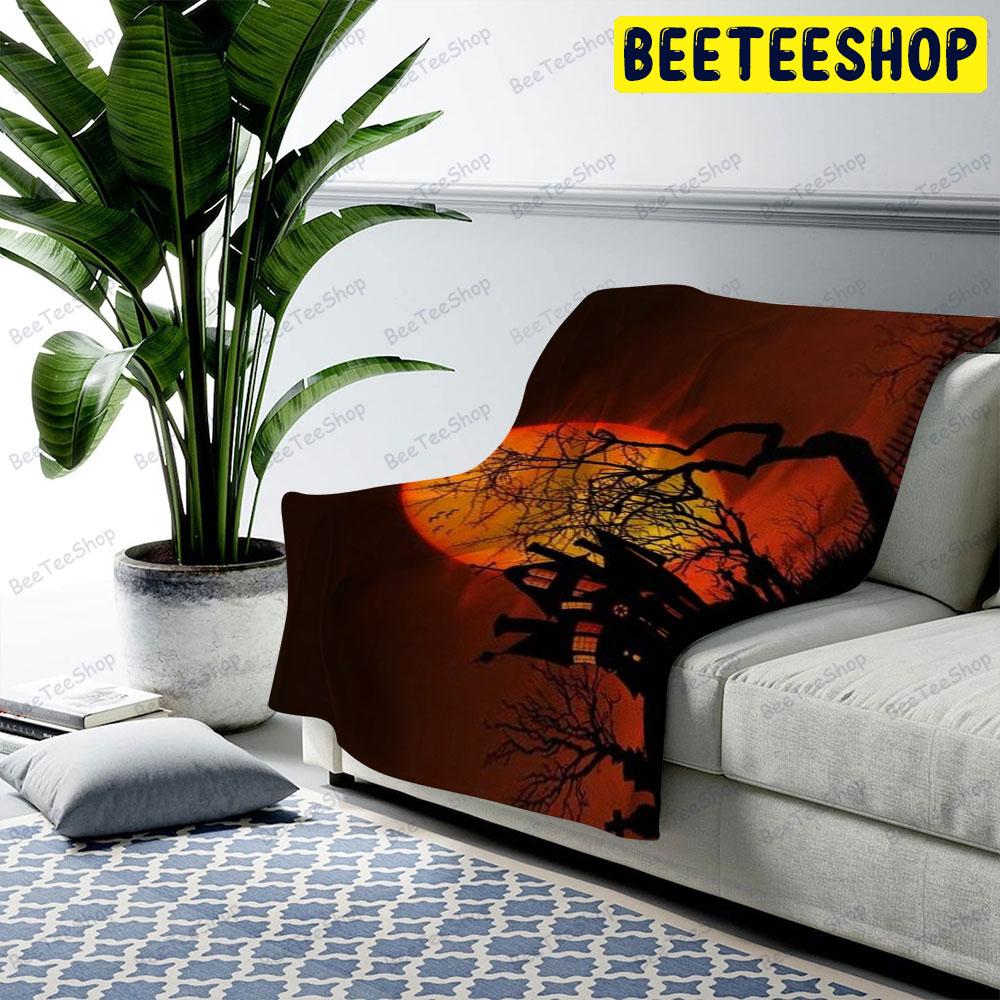 Halloween Pattern 315 Beeteeshop US Cozy Blanket Halloween Pattern 315 Beeteeshop US Cozy Blanket