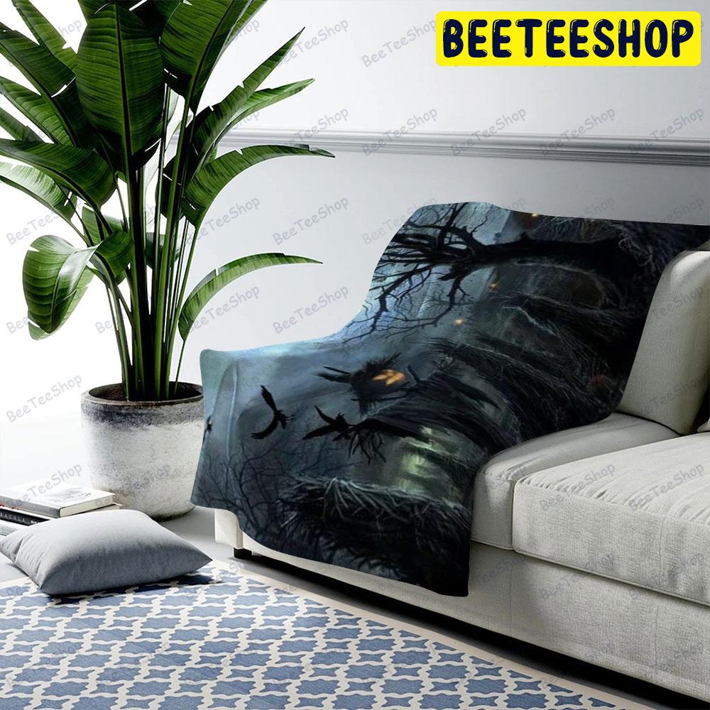 Halloween Pattern 421 Beeteeshop US Cozy Blanket Halloween Pattern 421 Beeteeshop US Cozy Blanket