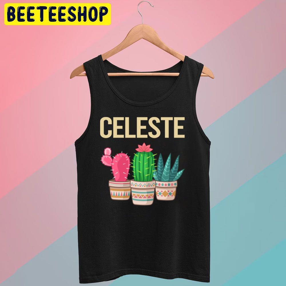 Happy Cactus Celeste Beeteeshop Trending Unisex T-Shirt Happy Cactus Celeste Beeteeshop Trending Unisex T-Shirt