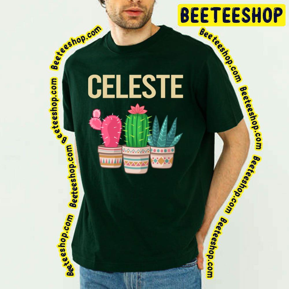 Happy Cactus Celeste Beeteeshop Trending Unisex T-Shirt Happy Cactus Celeste Beeteeshop Trending Unisex T-Shirt