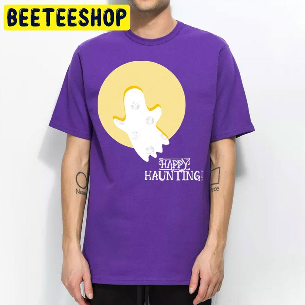 Happy Haunting Casper Halloween Beeteeshop Trending Unisex T-Shirt Happy Haunting Casper Halloween Beeteeshop Trending Unisex T-Shirt
