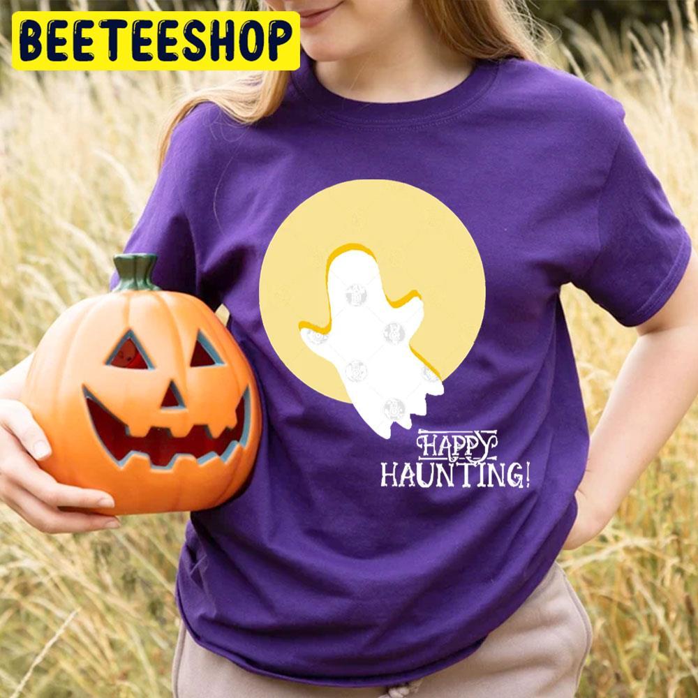 Happy Haunting Casper Halloween Beeteeshop Trending Unisex T-Shirt Happy Haunting Casper Halloween Beeteeshop Trending Unisex T-Shirt
