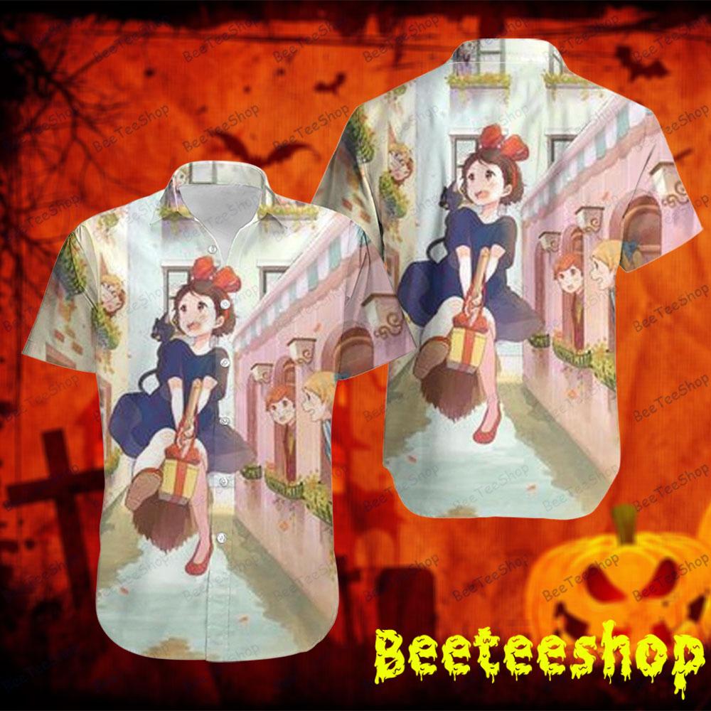 Happy Movie Kiki's Delivery Service Halloween Beeteeshop Hawaii Shirt Happy Movie Kiki's Delivery Service Halloween Beeteeshop Hawaii Shirt