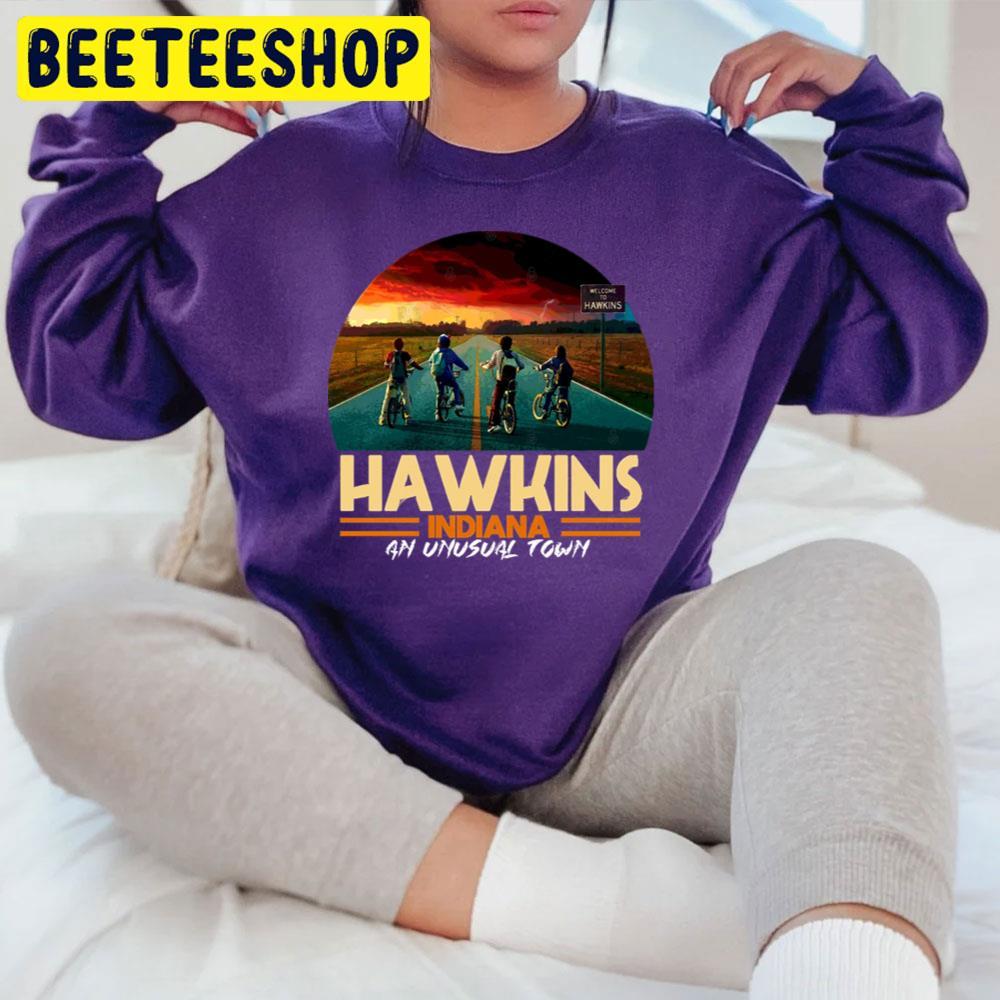 Hawkins Stranger Things Halloween Beeteeshop Trending Unisex T-Shirt Hawkins Stranger Things Halloween Beeteeshop Trending Unisex T-Shirt