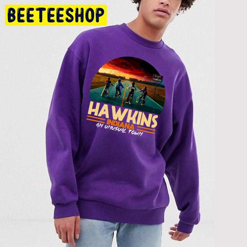 Hawkins Stranger Things Halloween Beeteeshop Trending Unisex T-Shirt Hawkins Stranger Things Halloween Beeteeshop Trending Unisex T-Shirt