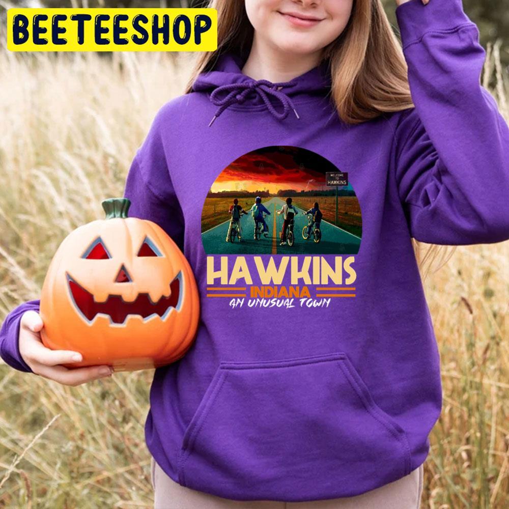 Hawkins Stranger Things Halloween Beeteeshop Trending Unisex T-Shirt Hawkins Stranger Things Halloween Beeteeshop Trending Unisex T-Shirt