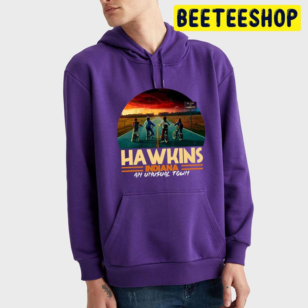 Hawkins Stranger Things Halloween Beeteeshop Trending Unisex T-Shirt Hawkins Stranger Things Halloween Beeteeshop Trending Unisex T-Shirt