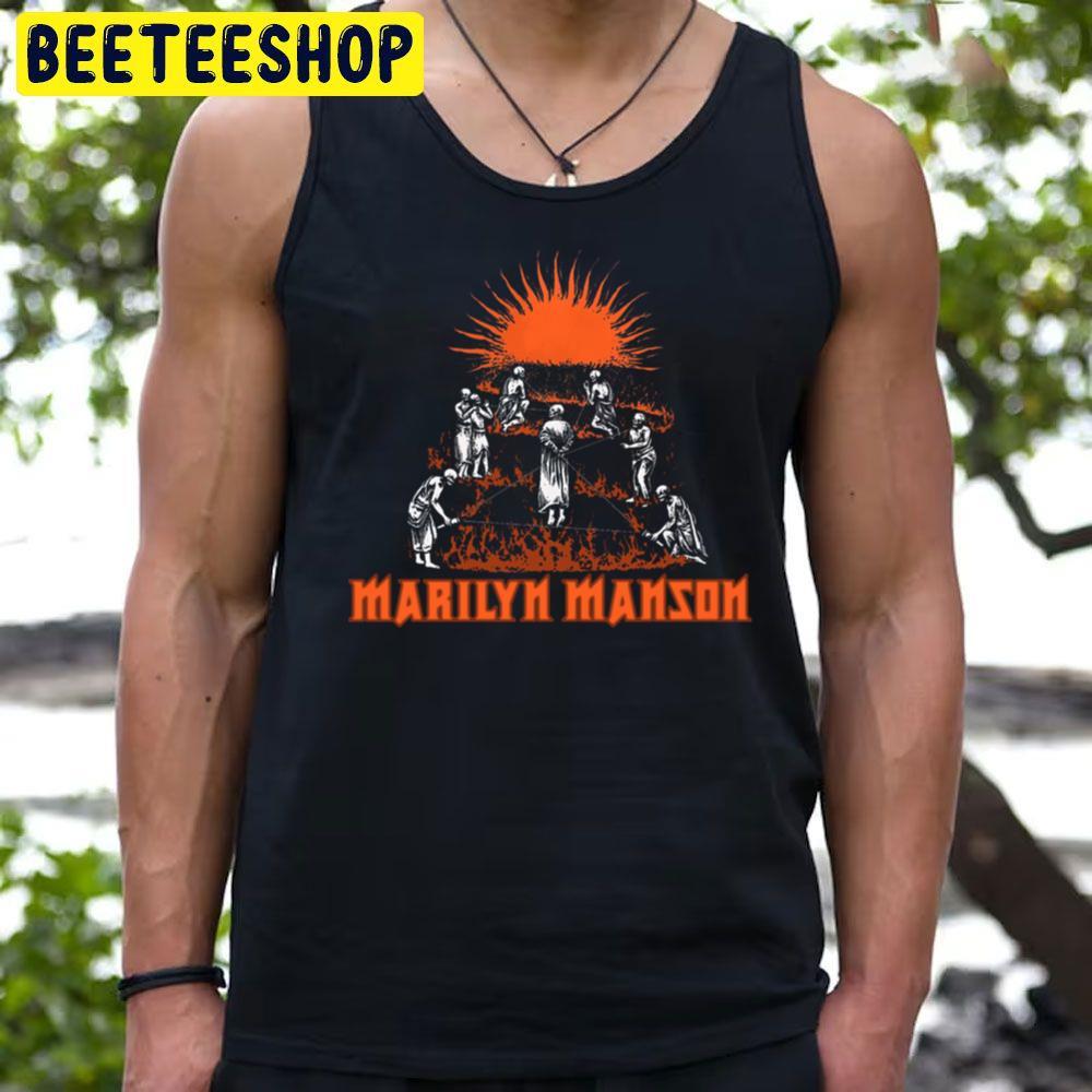 Hell Fire Marilyn Manson Beeteeshop Trending Unisex T-Shirt Hell Fire Marilyn Manson Beeteeshop Trending Unisex T-Shirt