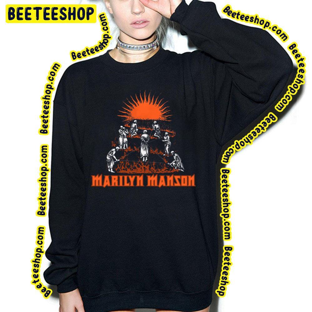 Hell Fire Marilyn Manson Beeteeshop Trending Unisex T-Shirt Hell Fire Marilyn Manson Beeteeshop Trending Unisex T-Shirt