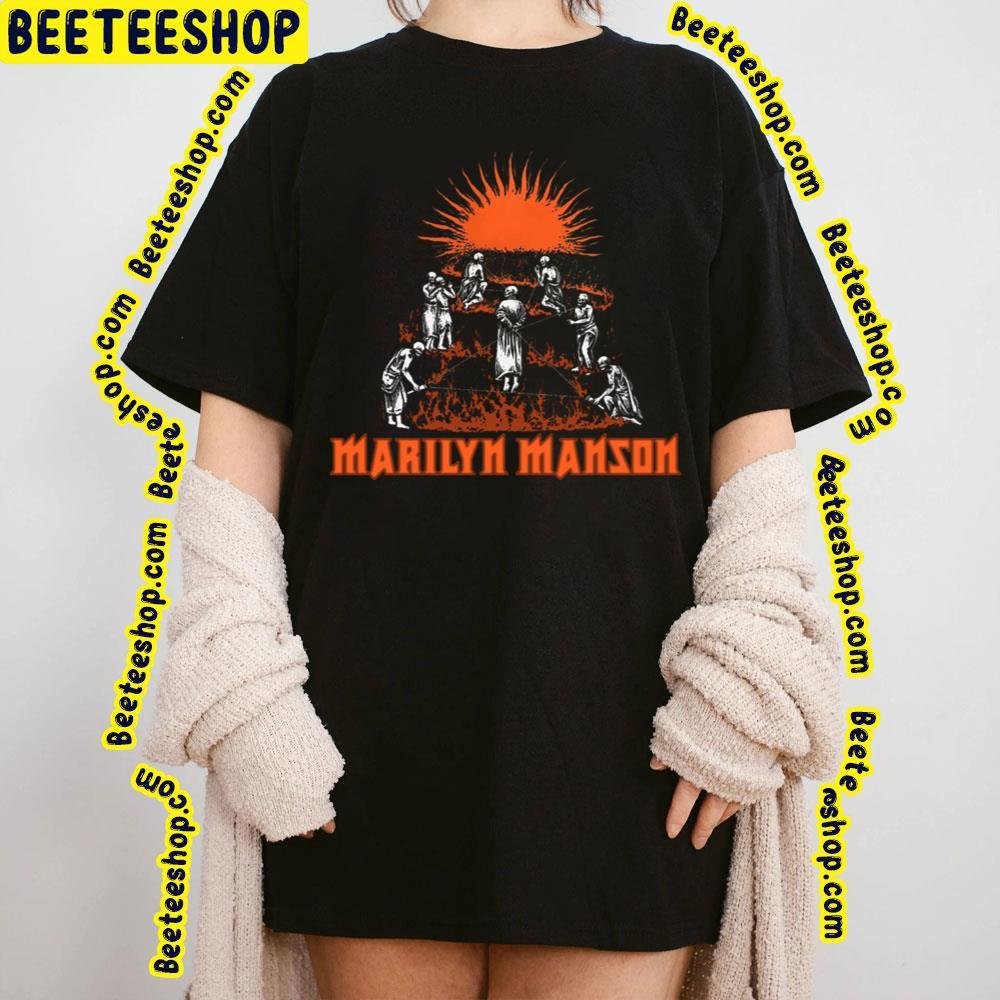 Hell Fire Marilyn Manson Beeteeshop Trending Unisex T-Shirt Hell Fire Marilyn Manson Beeteeshop Trending Unisex T-Shirt