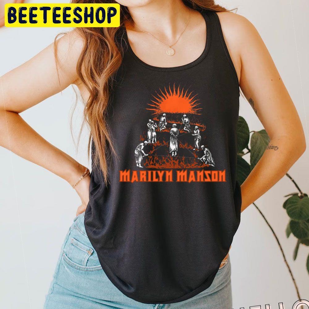 Hell Fire Marilyn Manson Beeteeshop Trending Unisex T-Shirt Hell Fire Marilyn Manson Beeteeshop Trending Unisex T-Shirt