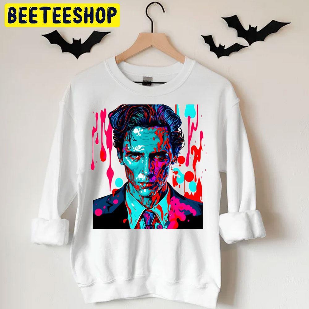 Horror Color Patrick Bateman Halloween Beeteeshop Unisex T-Shirt Horror Color Patrick Bateman Halloween Beeteeshop Unisex T-Shirt