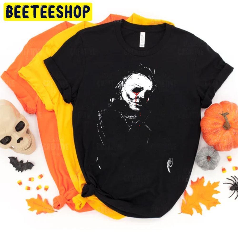 Horror Cry Michael Myers Halloween Beeteeshop Trending Unisex T-Shirt Horror Cry Michael Myers Halloween Beeteeshop Trending Unisex T-Shirt