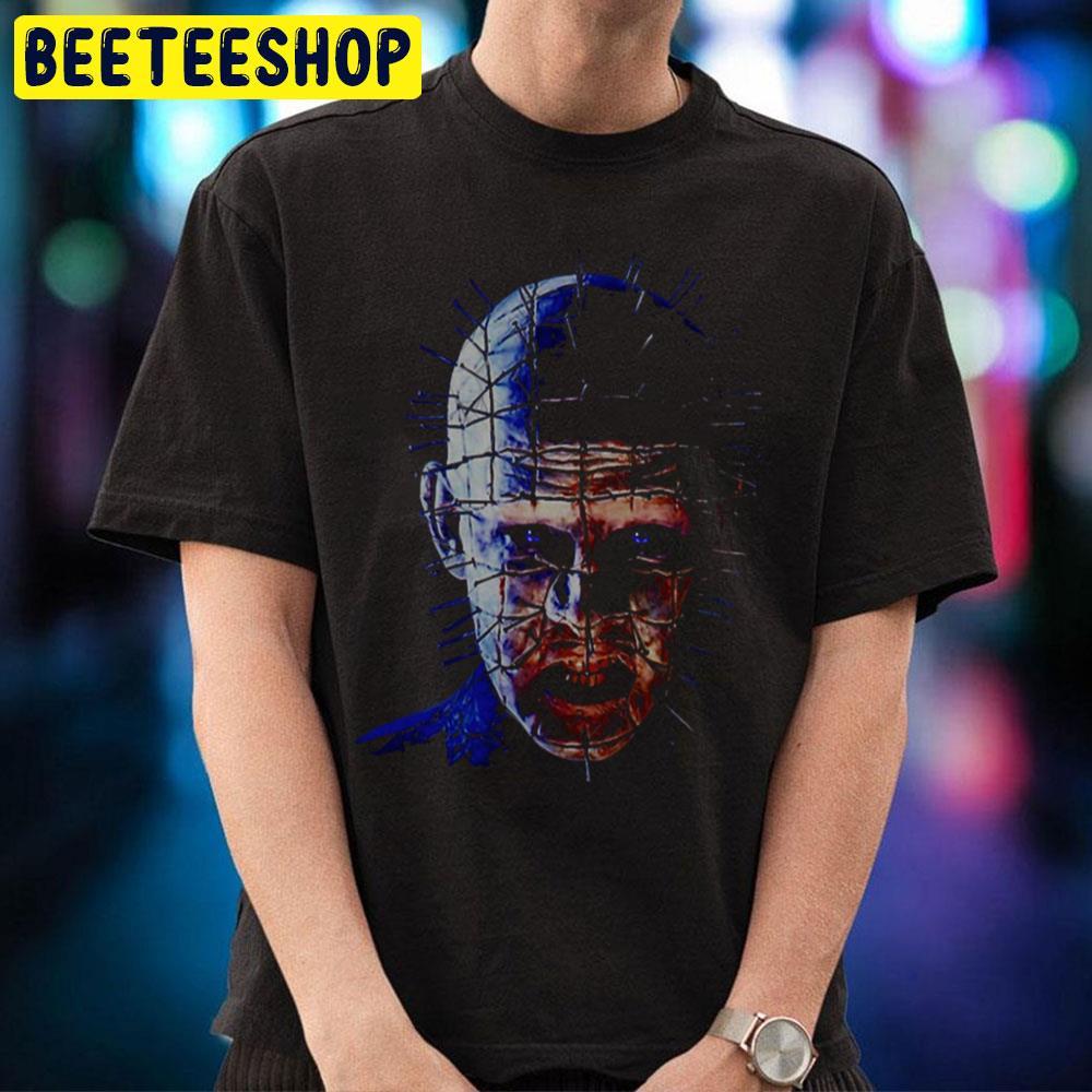 Horror Face Pinhead Halloween Beeteeshop Trending Unisex T-Shirt Horror Face Pinhead Halloween Beeteeshop Trending Unisex T-Shirt