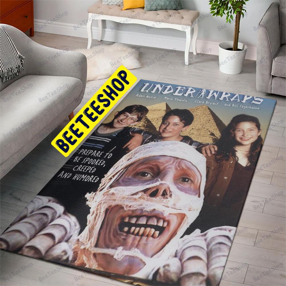 Horror Face Under Wraps Halloween Beeteeshop Rug Rectangle Horror Face Under Wraps Halloween Beeteeshop Rug Rectangle
