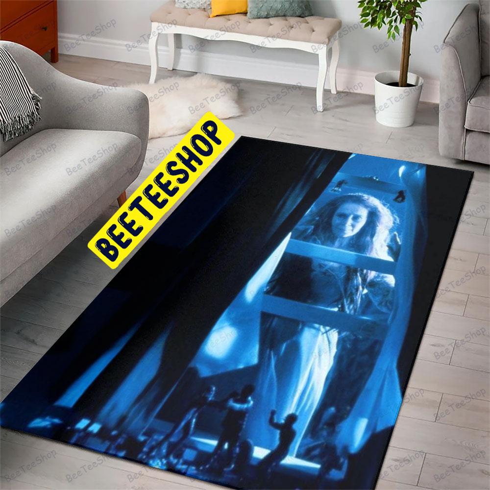 Horror Girl Lady In White Halloween Beeteeshop Rug Rectangle Horror Girl Lady In White Halloween Beeteeshop Rug Rectangle