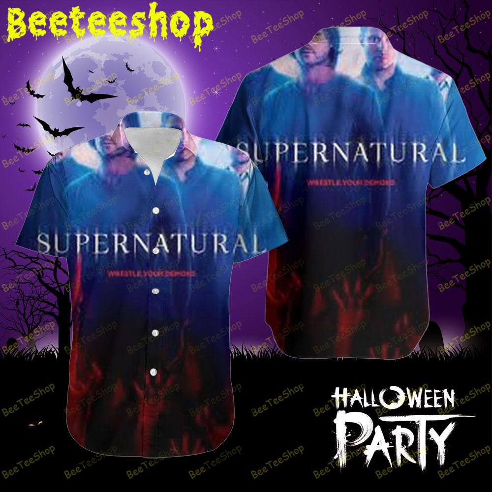 Horror Hand Supernatural Halloween Beeteeshop Hawaii Shirt Horror Hand Supernatural Halloween Beeteeshop Hawaii Shirt