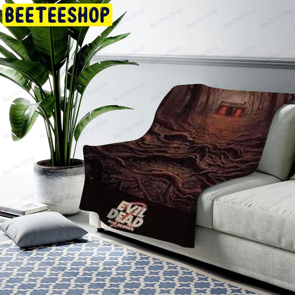 Horror House Evil Dead Ii Halloween Beeteeshop US Cozy Blanket Horror House Evil Dead Ii Halloween Beeteeshop US Cozy Blanket