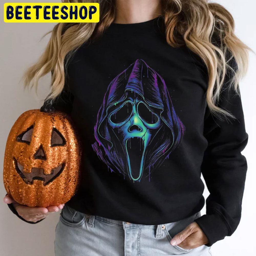 Horror Mask Ghostface Halloween Beeteeshop Trending Unisex T-Shirt Horror Mask Ghostface Halloween Beeteeshop Trending Unisex T-Shirt