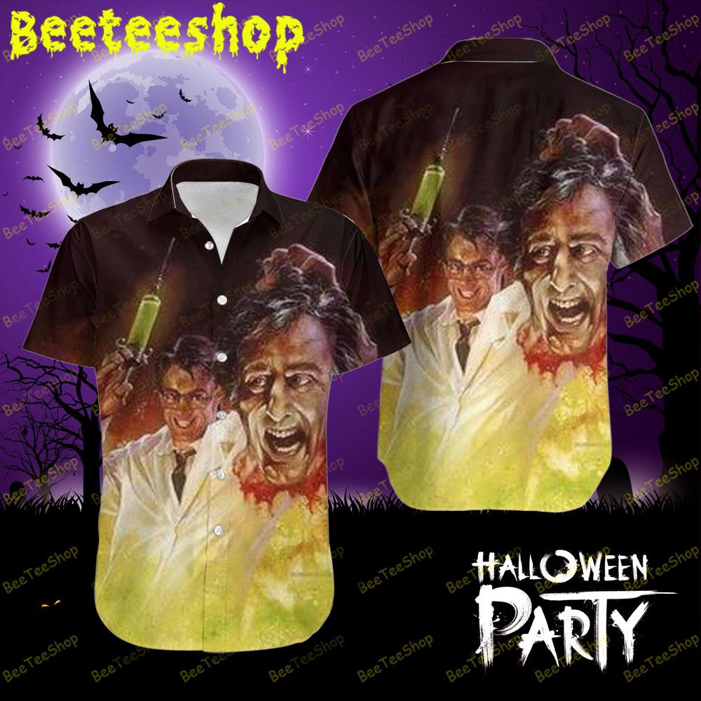Horror Movie Art Re-Animator Halloween Beeteeshop Hawaii Shirt Horror Movie Art Re-Animator Halloween Beeteeshop Hawaii Shirt