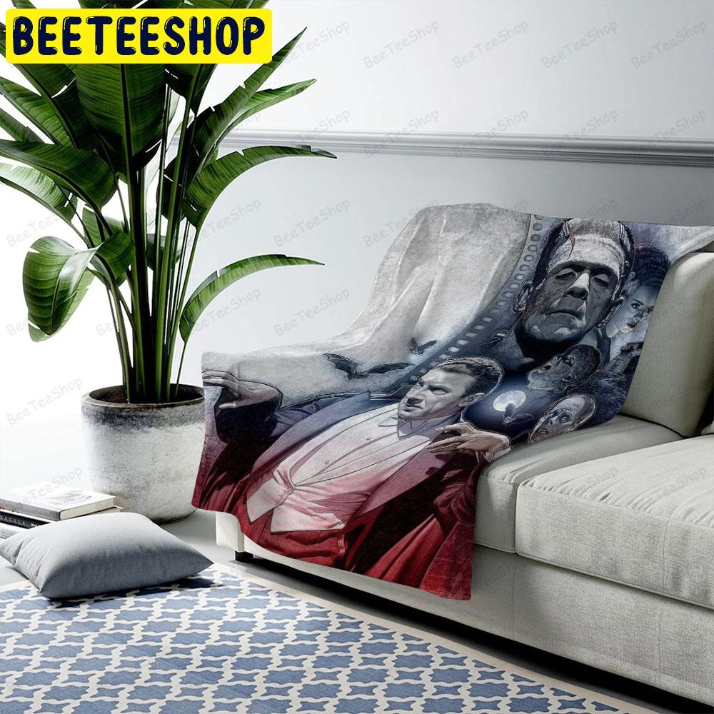 Horror Movie Dracula Halloween Beeteeshop US Cozy Blanket Horror Movie Dracula Halloween Beeteeshop US Cozy Blanket
