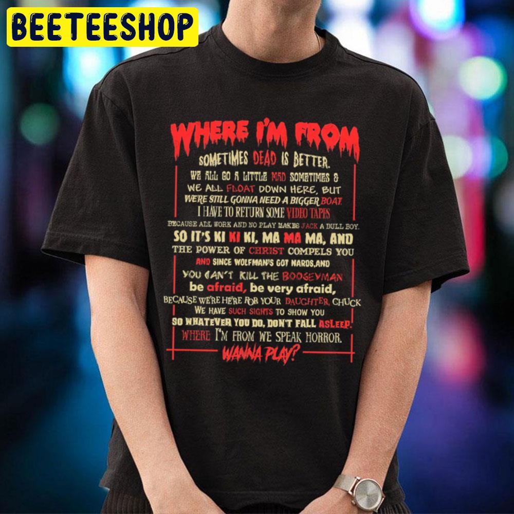 Horror Movie Quotes Michael Myers Halloween Beeteeshop Trending Unisex T-Shirt Horror Movie Quotes Michael Myers Halloween Beeteeshop Trending Unisex T-Shirt