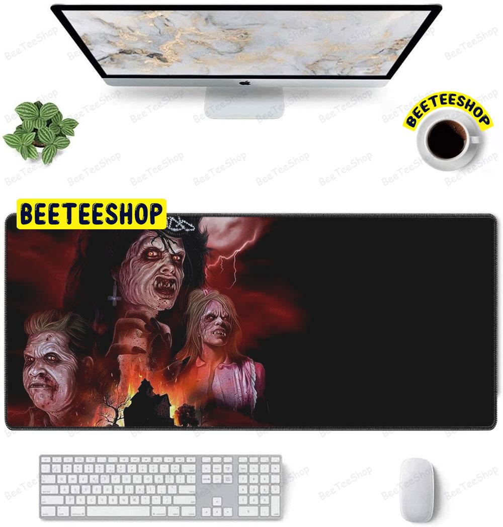 Horror Skull Night Of The Demons Halloween Beeteeshop Mouse Pad Horror Skull Night Of The Demons Halloween Beeteeshop Mouse Pad