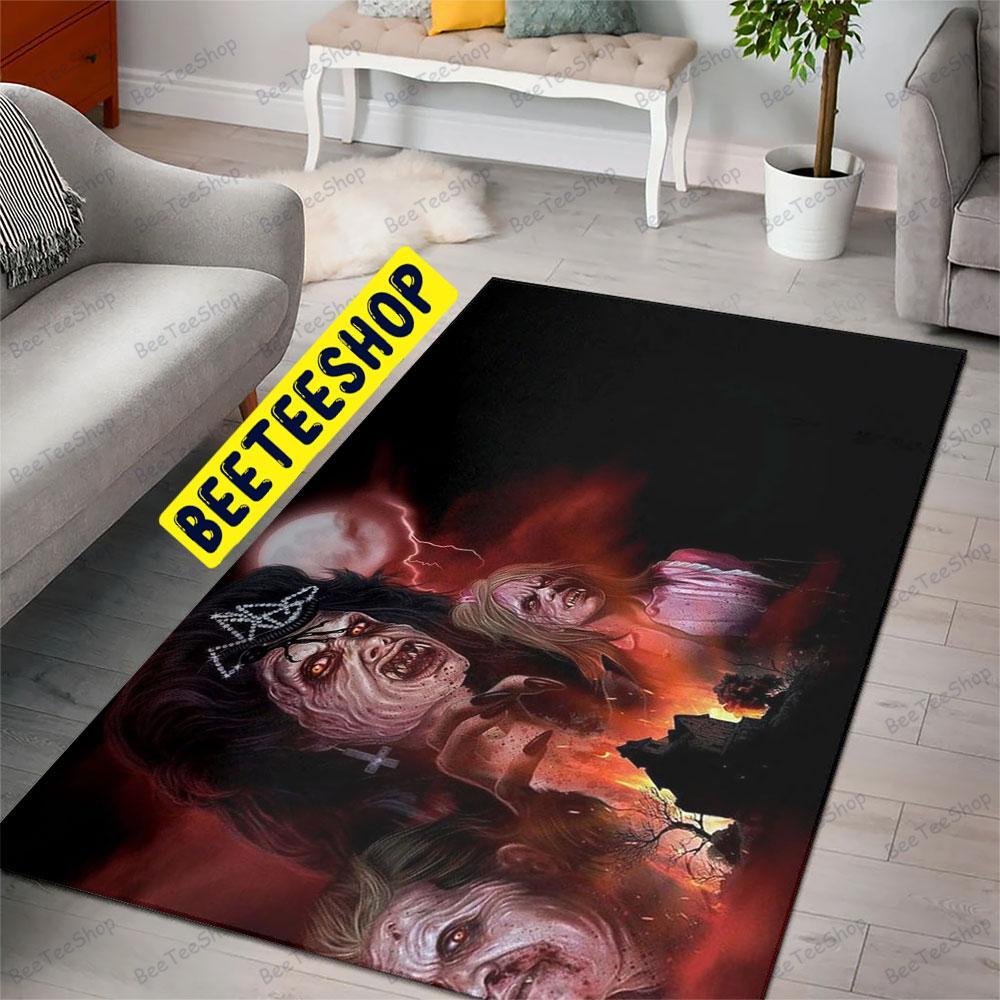 Horror Skull Night Of The Demons Halloween Beeteeshop Rug Rectangle Horror Skull Night Of The Demons Halloween Beeteeshop Rug Rectangle