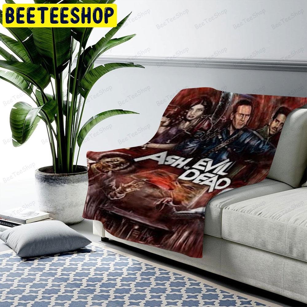 Horror Team Williams Ash Vs Evil Dead Halloween Beeteeshop US Cozy Blanket Horror Team Williams Ash Vs Evil Dead Halloween Beeteeshop US Cozy Blanket
