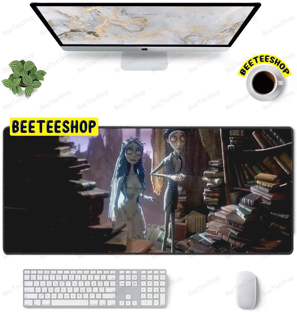 House Book Corpse Bride Halloween Beeteeshop Mouse Pad House Book Corpse Bride Halloween Beeteeshop Mouse Pad
