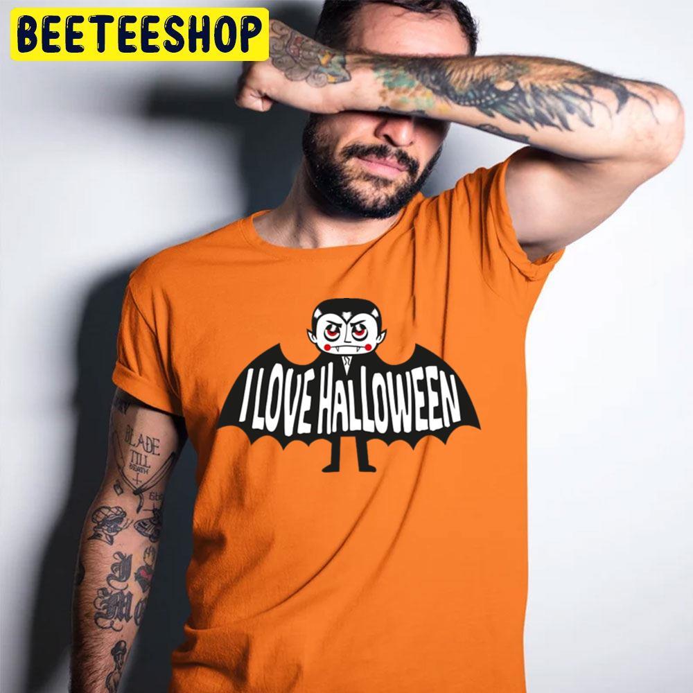 I Love Halloween Dracula Beeteeshop Trending Unisex T-Shirt I Love Halloween Dracula Beeteeshop Trending Unisex T-Shirt