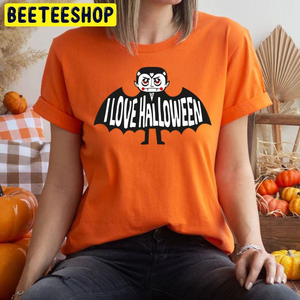 I Love Halloween Dracula Beeteeshop Trending Unisex T-Shirt I Love Halloween Dracula Beeteeshop Trending Unisex T-Shirt