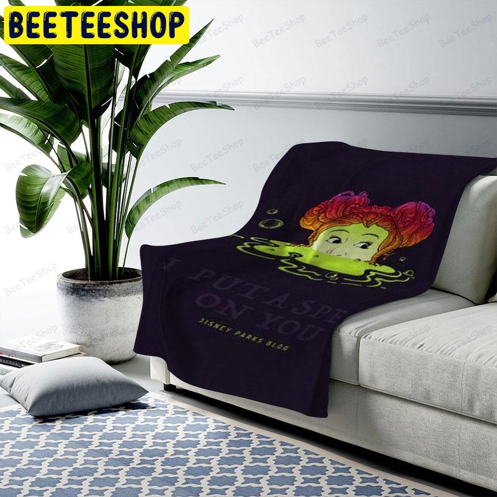 I Put A Spell On You Hocus Pocus Halloween Beeteeshop US Cozy Blanket I Put A Spell On You Hocus Pocus Halloween Beeteeshop US Cozy Blanket