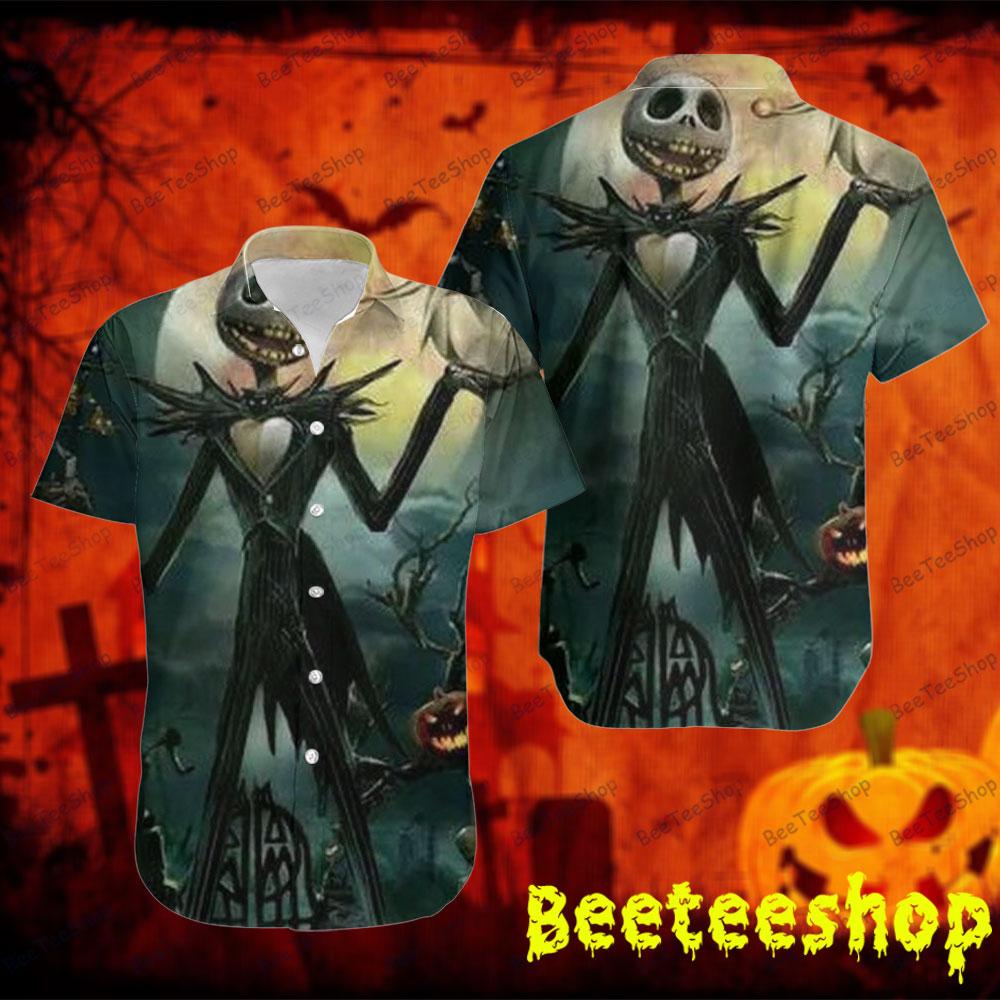 Jack Skellington And Zero The Nightmare Before Christmas Halloween Beeteeshop Hawaii Shirt Jack Skellington And Zero The Nightmare Before Christmas Halloween Beeteeshop Hawaii Shirt