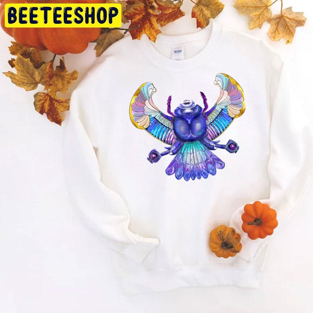 Khepri Blue Scarab Winged Beetle Beeteeshop Trending Unisex T-Shirt Khepri Blue Scarab Winged Beetle Beeteeshop Trending Unisex T-Shirt