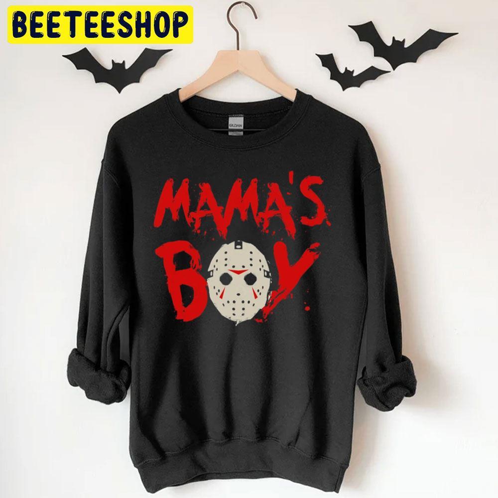 Kid Mama's Boy Jason Voorhees Halloween Beeteeshop Trending Unisex T-Shirt Kid Mama's Boy Jason Voorhees Halloween Beeteeshop Trending Unisex T-Shirt