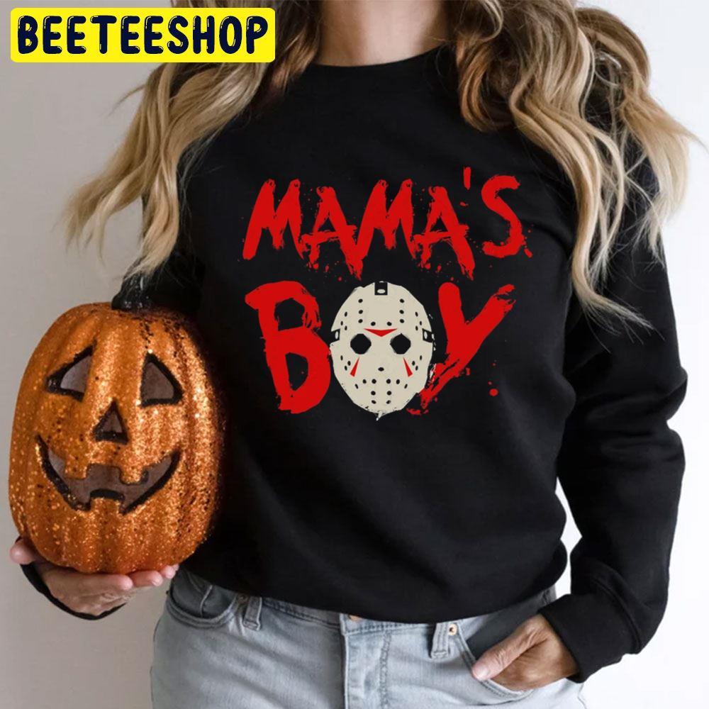 Kid Mama's Boy Jason Voorhees Halloween Beeteeshop Trending Unisex T-Shirt Kid Mama's Boy Jason Voorhees Halloween Beeteeshop Trending Unisex T-Shirt