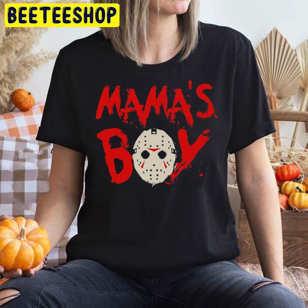 Kid Mama's Boy Jason Voorhees Halloween Beeteeshop Trending Unisex T-Shirt Kid Mama's Boy Jason Voorhees Halloween Beeteeshop Trending Unisex T-Shirt