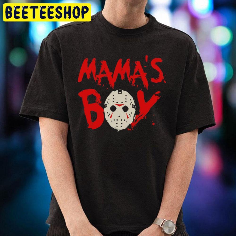 Kid Mama's Boy Jason Voorhees Halloween Beeteeshop Trending Unisex T-Shirt Kid Mama's Boy Jason Voorhees Halloween Beeteeshop Trending Unisex T-Shirt