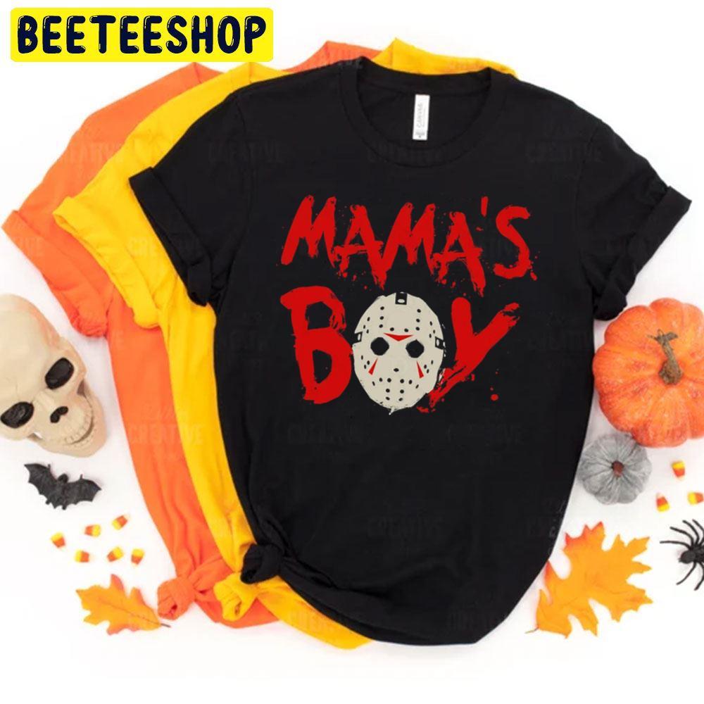 Kid Mama's Boy Jason Voorhees Halloween Beeteeshop Trending Unisex T-Shirt Kid Mama's Boy Jason Voorhees Halloween Beeteeshop Trending Unisex T-Shirt