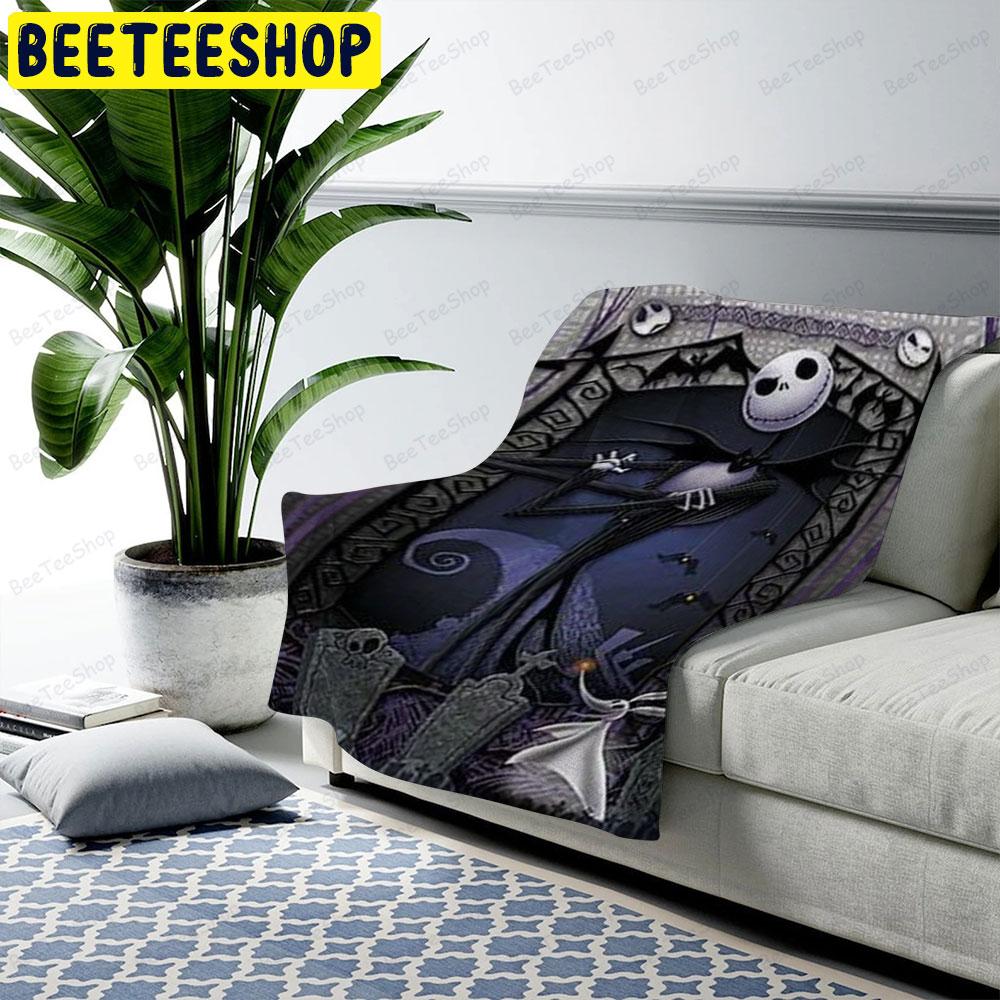 King Handsome Jack Skellington The Nightmare Before Christmas Halloween Beeteeshop US Cozy Blanket King Handsome Jack Skellington The Nightmare Before Christmas Halloween Beeteeshop US Cozy Blanket