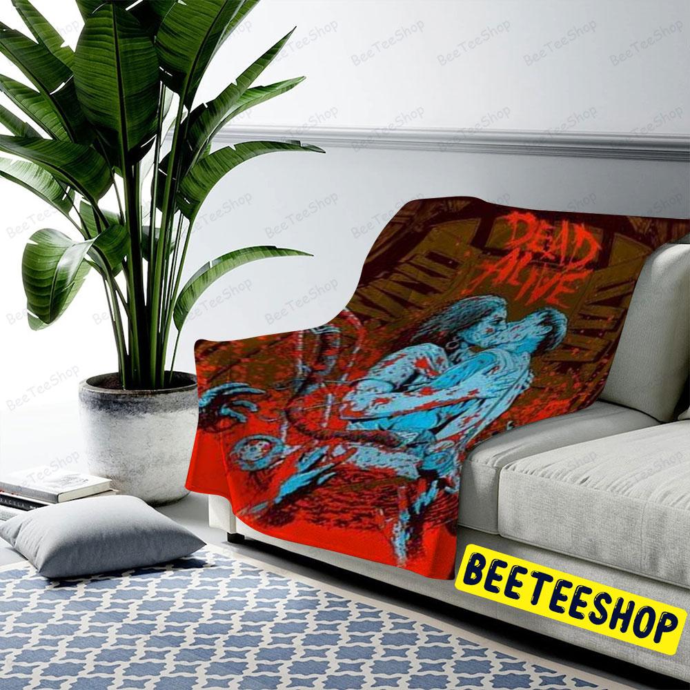 Kiss Dead Alive Halloween Beeteeshop US Cozy Blanket Kiss Dead Alive Halloween Beeteeshop US Cozy Blanket