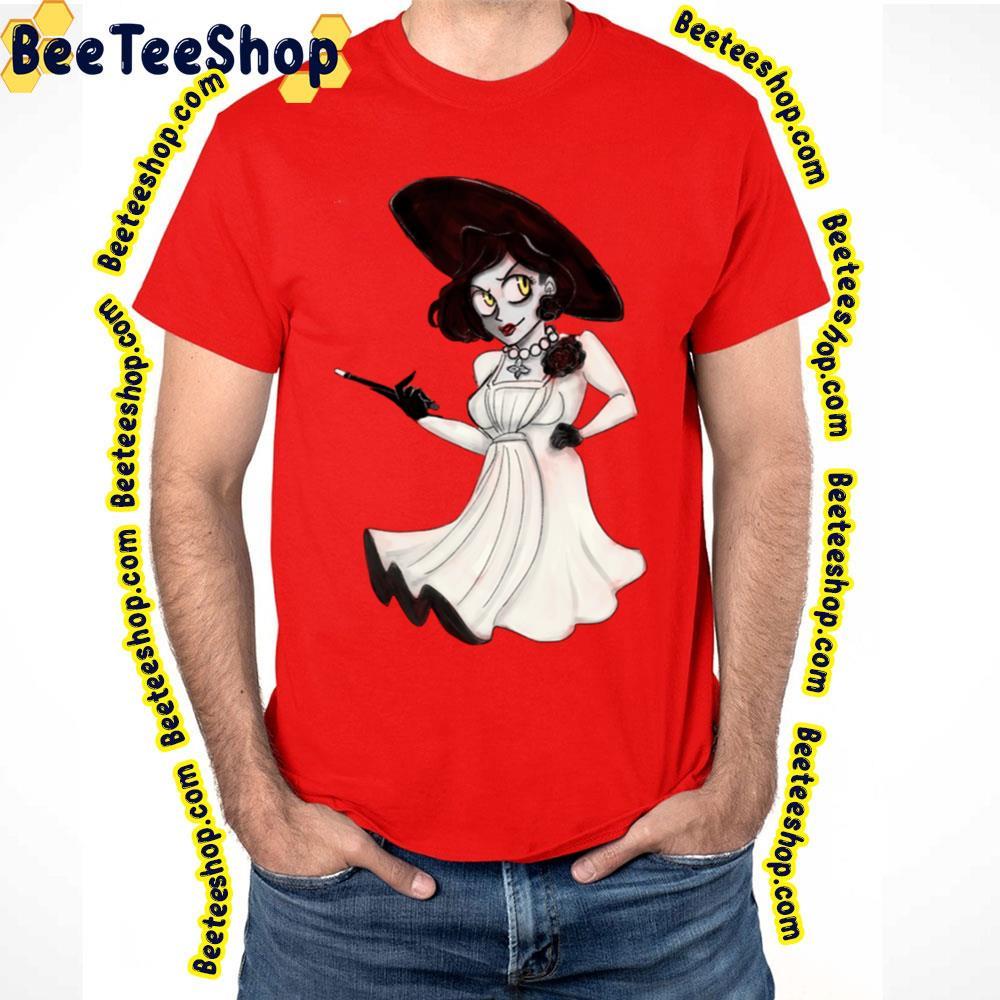 Lady Dimitrescu Chibi Resident Evil Village Beeteeshop Trending Unisex T-Shirt Lady Dimitrescu Chibi Resident Evil Village Beeteeshop Trending Unisex T-Shirt