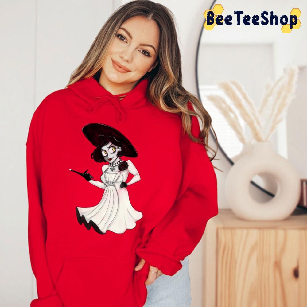 Lady Dimitrescu Chibi Resident Evil Village Beeteeshop Trending Unisex T-Shirt Lady Dimitrescu Chibi Resident Evil Village Beeteeshop Trending Unisex T-Shirt