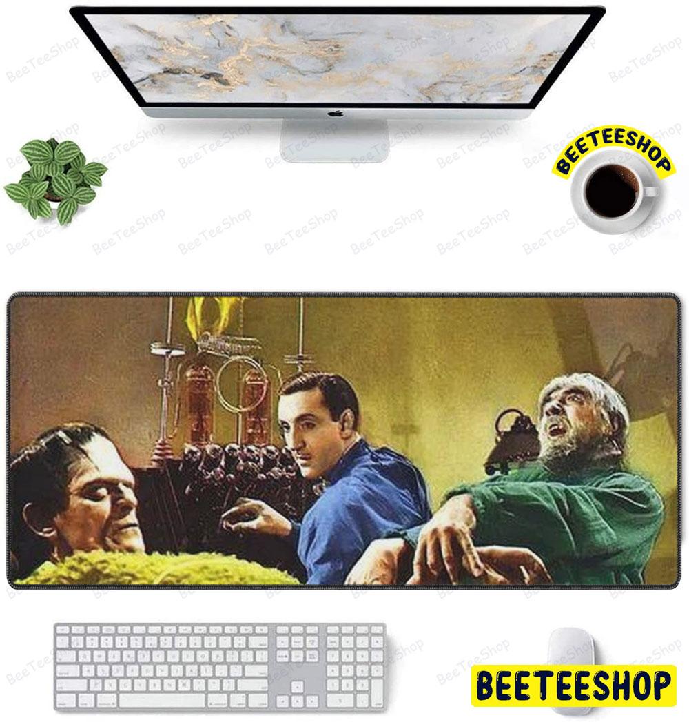 Lie Frankenstein Halloween Beeteeshop Mouse Pad Lie Frankenstein Halloween Beeteeshop Mouse Pad