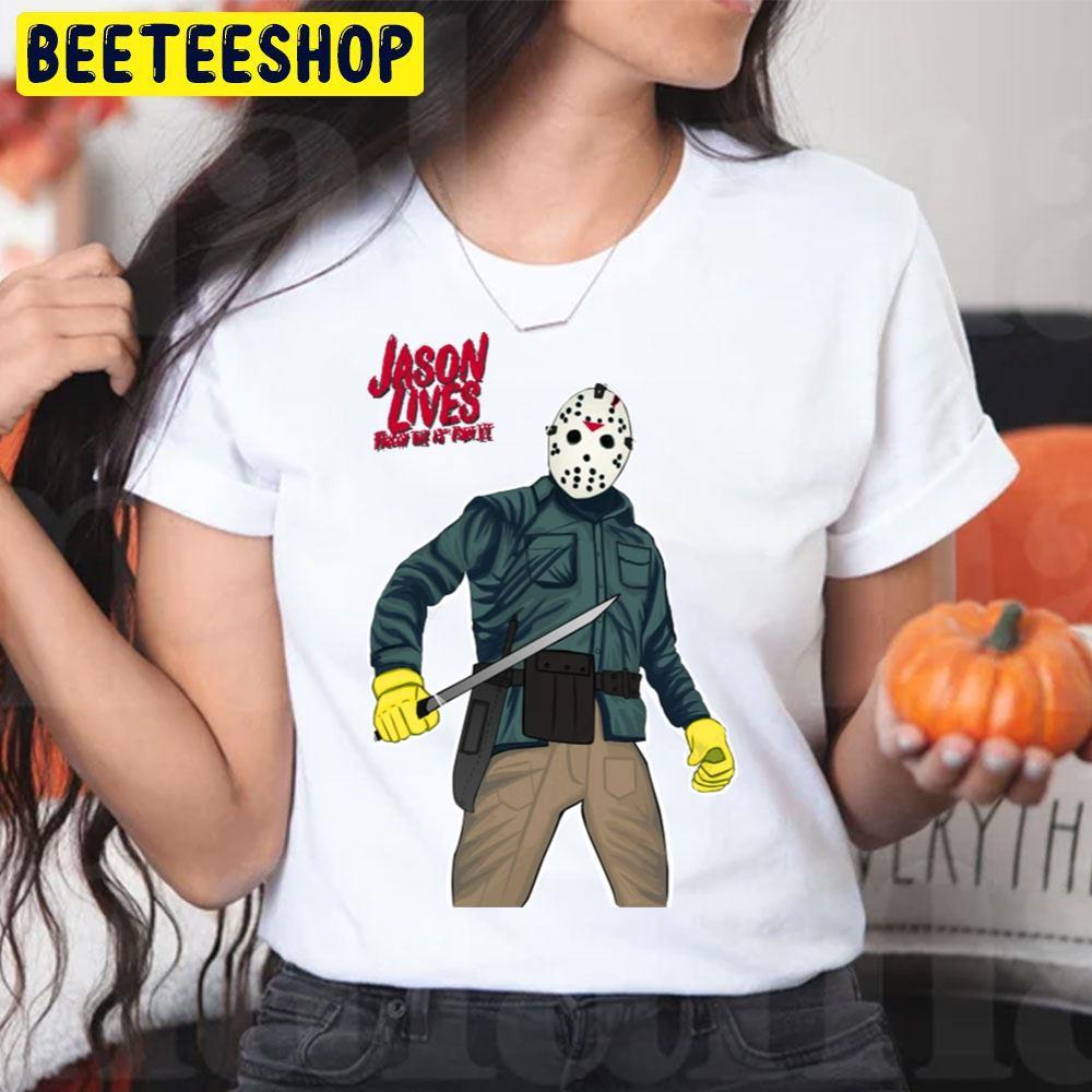 Lives Jason Voorhees Halloween Beeteeshop Trending Unisex T-Shirt Lives Jason Voorhees Halloween Beeteeshop Trending Unisex T-Shirt