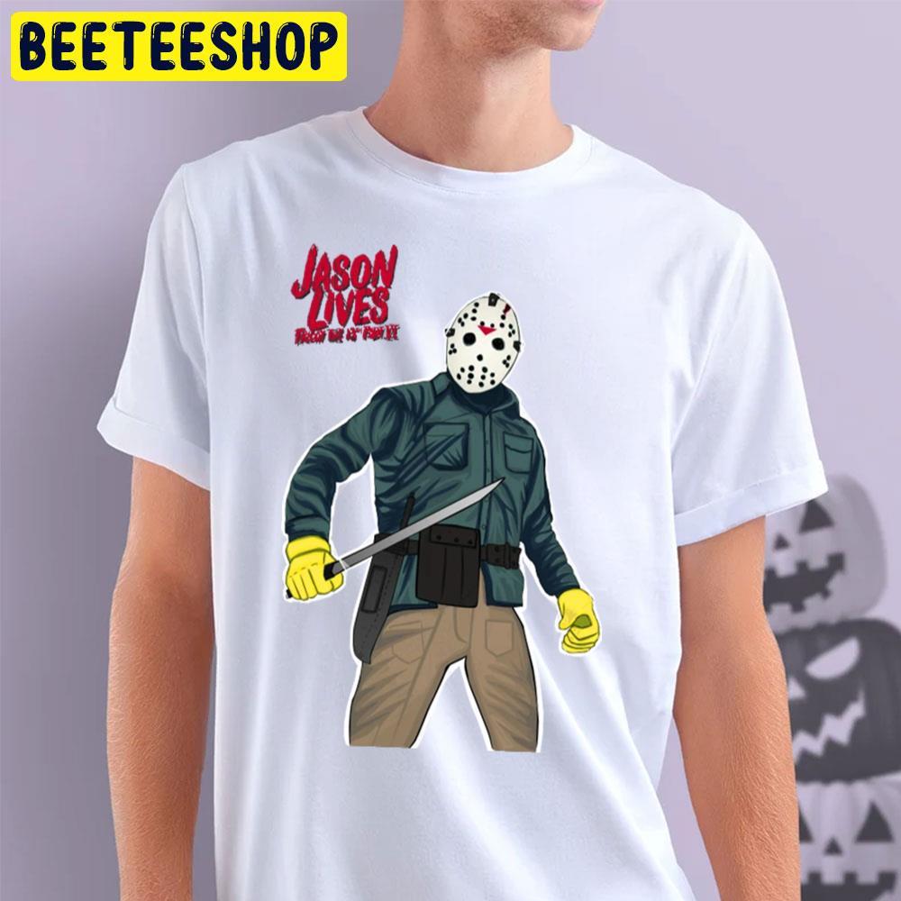 Lives Jason Voorhees Halloween Beeteeshop Trending Unisex T-Shirt Lives Jason Voorhees Halloween Beeteeshop Trending Unisex T-Shirt